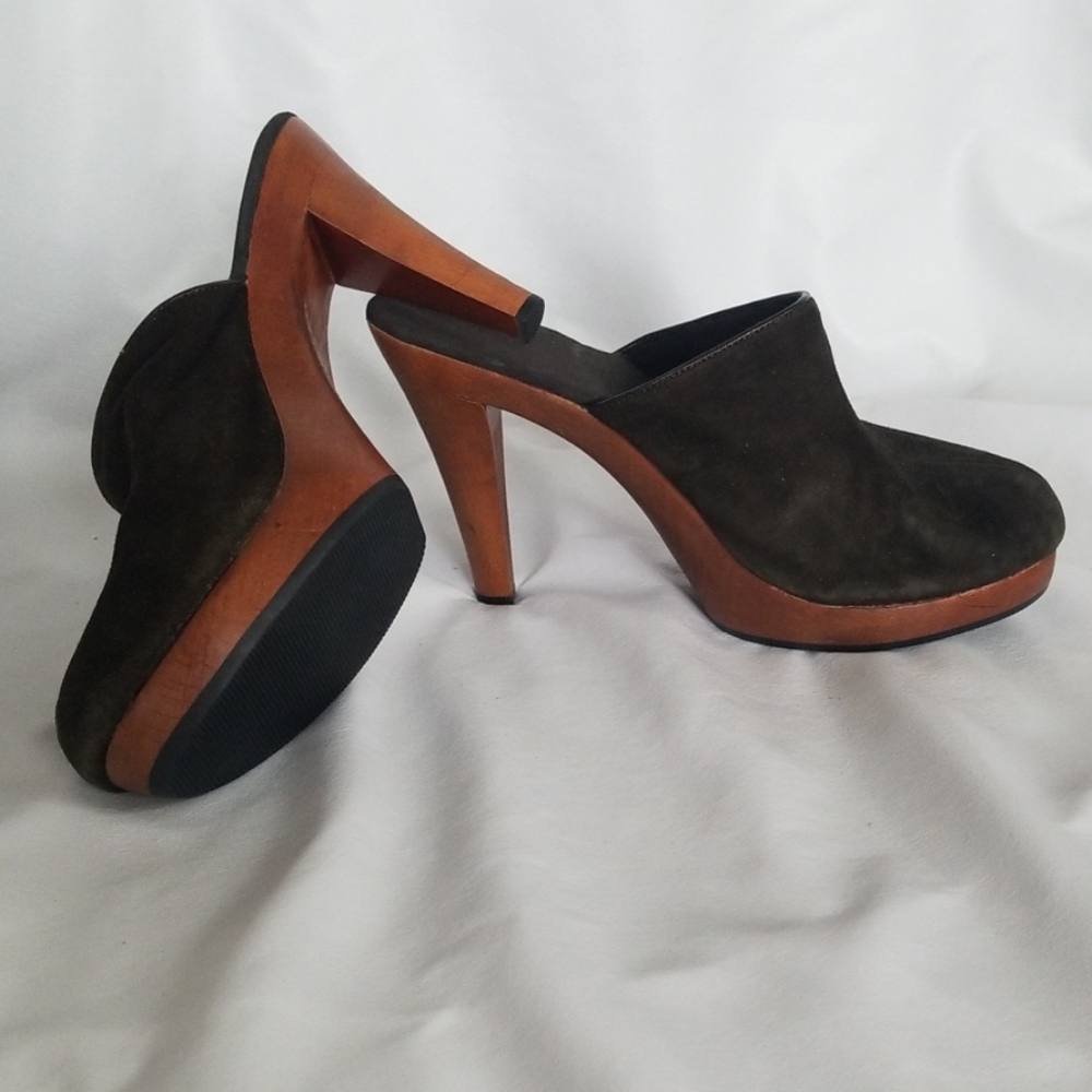 Brown suede leather Collin Stuart